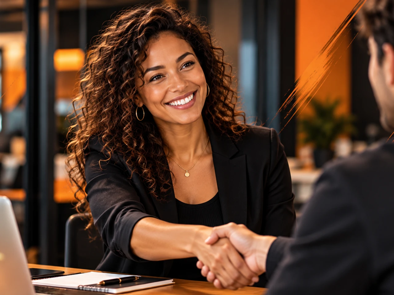 Échange chaleureux entre une candidate et une conseillère d’Axe Ressource Formation